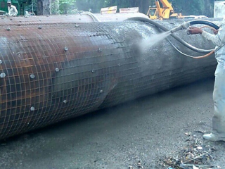 04.Gunating of 1626mm Dia Pipe