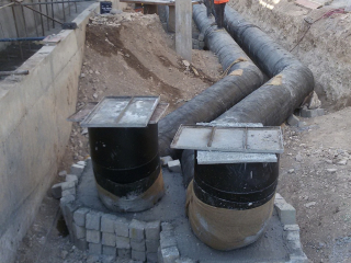 07.Mechanical Equipment-Aeration Piping Installation at 161MLD STP