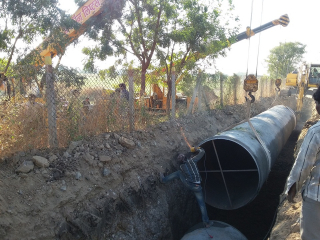 08.LLJ of 16126mm Dia M.S. Pipe
