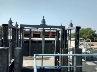 13.Mechanical Equipment-Open Channel Gates Installation at 161MLD STP