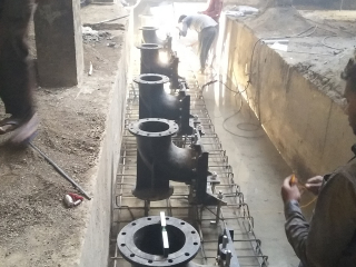 15.Internal Piping and Fittings Installation at 211MLD SPS